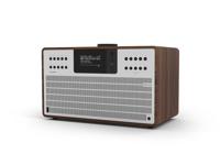 Revo SuperCD streaming stereo systeem walnoot/ zilver (Buitenkans)