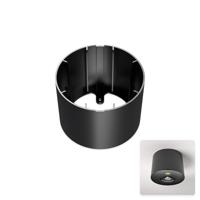 Locus - Inbouwspot noodverlichting opbouw montagekit - Aluminium - Zwart