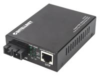 Intellinet 508209 netwerk media converter 1000 Mbit/s 1310 nm Single-mode Zwart - thumbnail