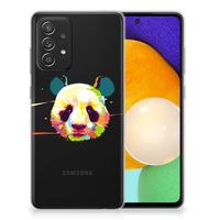 Samsung Galaxy A52 (5G/4G) Telefoonhoesje met Naam Panda Color