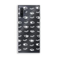 Eye pattern #3: Samsung Galaxy Note 10 Plus Transparant Hoesje