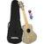 Cascha HH 2316E Bamboo Graphite E/A concert ukelele set