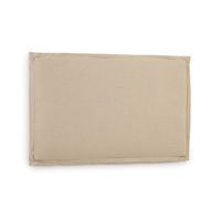 Kave Home Hoofdbord 'Tanit' 186 x 106cm, kleur Beige