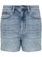 DKNY short en jean Kent à taille haute - Bleu - thumbnail