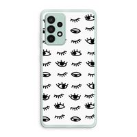 Eye pattern #2: Samsung Galaxy A52s 5G Transparant Hoesje