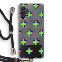 8-bit N°10: Samsung Galaxy A32 5G Transparant Hoesje met koord