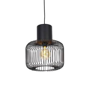 QAZQA Design hanglamp zwart - Baya