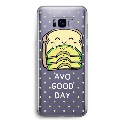 Avo Good Day: Samsung Galaxy S8 Transparant Hoesje
