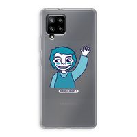 Zwaai: Samsung Galaxy A42 5G Transparant Hoesje