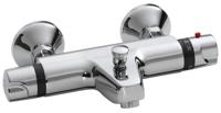 Xellanz Universele thermostatische badmengkraan chroom - thumbnail