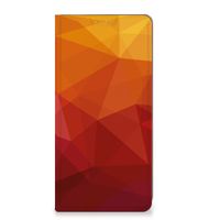 Stand Case voor Xiaomi 13 Lite Polygon Red