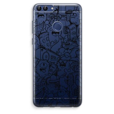 Vexx Black City : Huawei P Smart (2018) Transparant Hoesje