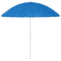 VidaXL Strandparasol Hawaï 300 cm blauw - thumbnail