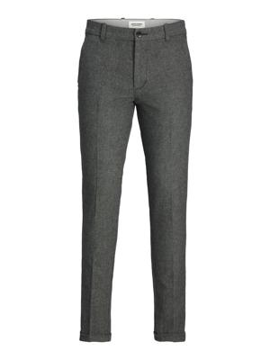 Jack - Jones Jpstmarco Jjhenry Chino Sn 12260906 Chino Dark Grey Houndstooth
