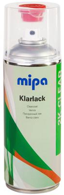 Mipa 2k clear paint spray 400m high gloss