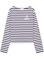 Sporty & Rich t-shirt Vendome en coton - Bleu