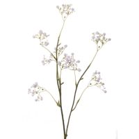 Kunstbloemen Gipskruid/Gypsophila takken wit 66 cm   - - thumbnail