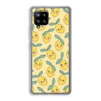 Citroenen: Samsung Galaxy A42 5G Transparant Hoesje Citroenen: Samsung Galaxy A42 5G Transparant Hoesje