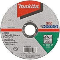 Makita A-85363 Doorslijpschijf 125x22,23x3,0mm steen