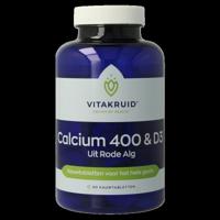 Calcium 400 & D3 uit duurzame Rode Alg Aquamin TG 90 Kauwtabletten