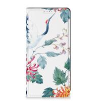 Samsung Galaxy A05 Hoesje maken Bird Flowers