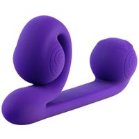 The Snail Vibe - Buigzame Multi Functionele Vibrator Paars