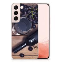 Samsung Galaxy S22 | Siliconen Case | Wijn