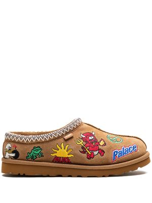 UGG x Palace Tasman chaussons "Chestnut" - Marron