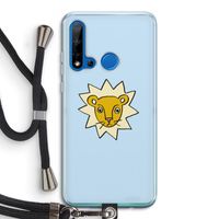 Kleine leeuw: Huawei P20 Lite (2019) Transparant Hoesje met koord