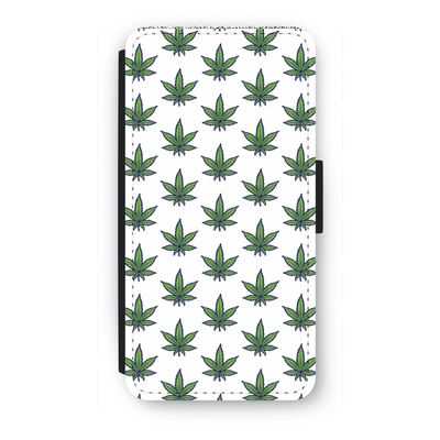 Weed: iPhone 7 Plus Flip Hoesje