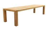 Rome teak tuintafel 320 x 100 cm. - Natural brown - thumbnail