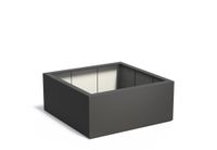 Polyester plantenbak CARREZ 140x140x60cm.