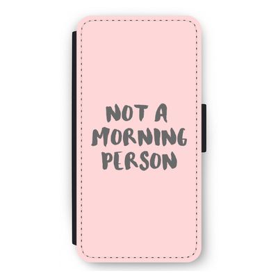 Morning person: iPhone 12 Pro Max Flip Hoesje
