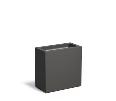 Polyester plantenbak CARREZ 80x40x80cm.