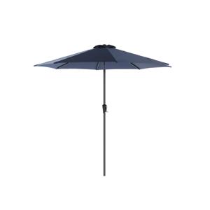 Parasol met slinger zonder standaard, marineblauw / 3 M