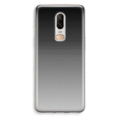 Musketon Halftone: OnePlus 6 Transparant Hoesje