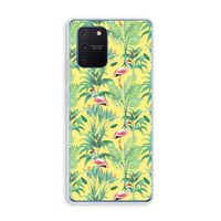 Flamingo party: Samsung Galaxy Note 10 Lite Transparant Hoesje