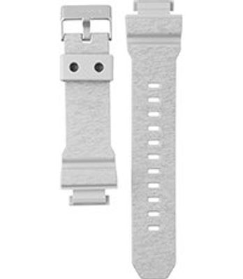 Horlogeband Casio 10491485 / GD-X6900HT-8 Rubber Grijs 16mm