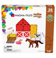 MagnaTiles farm animals 25 delig
