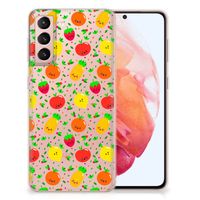 Samsung Galaxy S21 Siliconen Case Fruits