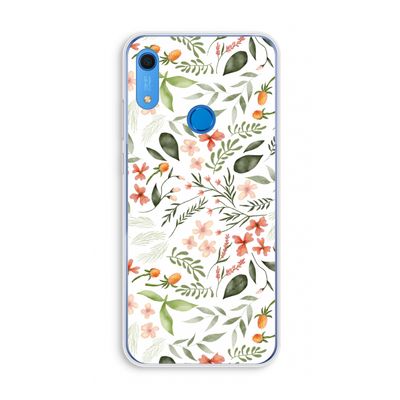 Sweet little flowers: Huawei Y6s Transparant Hoesje