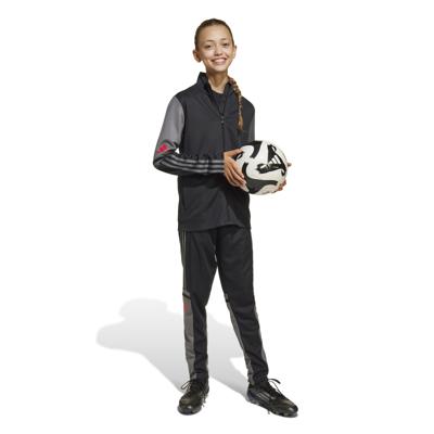 adidas Squadra 25 Trainingspak Full-Zip Kids Zwart Grijs Rood
