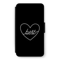 Best heart black: iPhone 12 mini Flip Hoesje