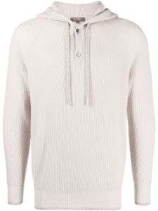 N.Peal hoodie en cachemire biologique - Gris