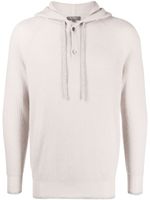 N.Peal hoodie en cachemire biologique - Gris