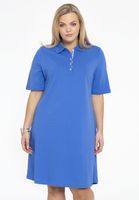 Polo-jurk 54/56 indigo