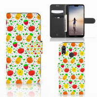 Huawei P20 Lite Book Cover Fruits - thumbnail