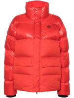 adidas doudoune à fermeture zippée - Rouge