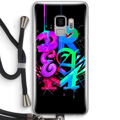 Dream: Samsung Galaxy S9 Transparant Hoesje met koord