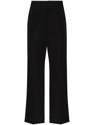 Valentino Garavani pantalon de costume à logo brodé - Noir